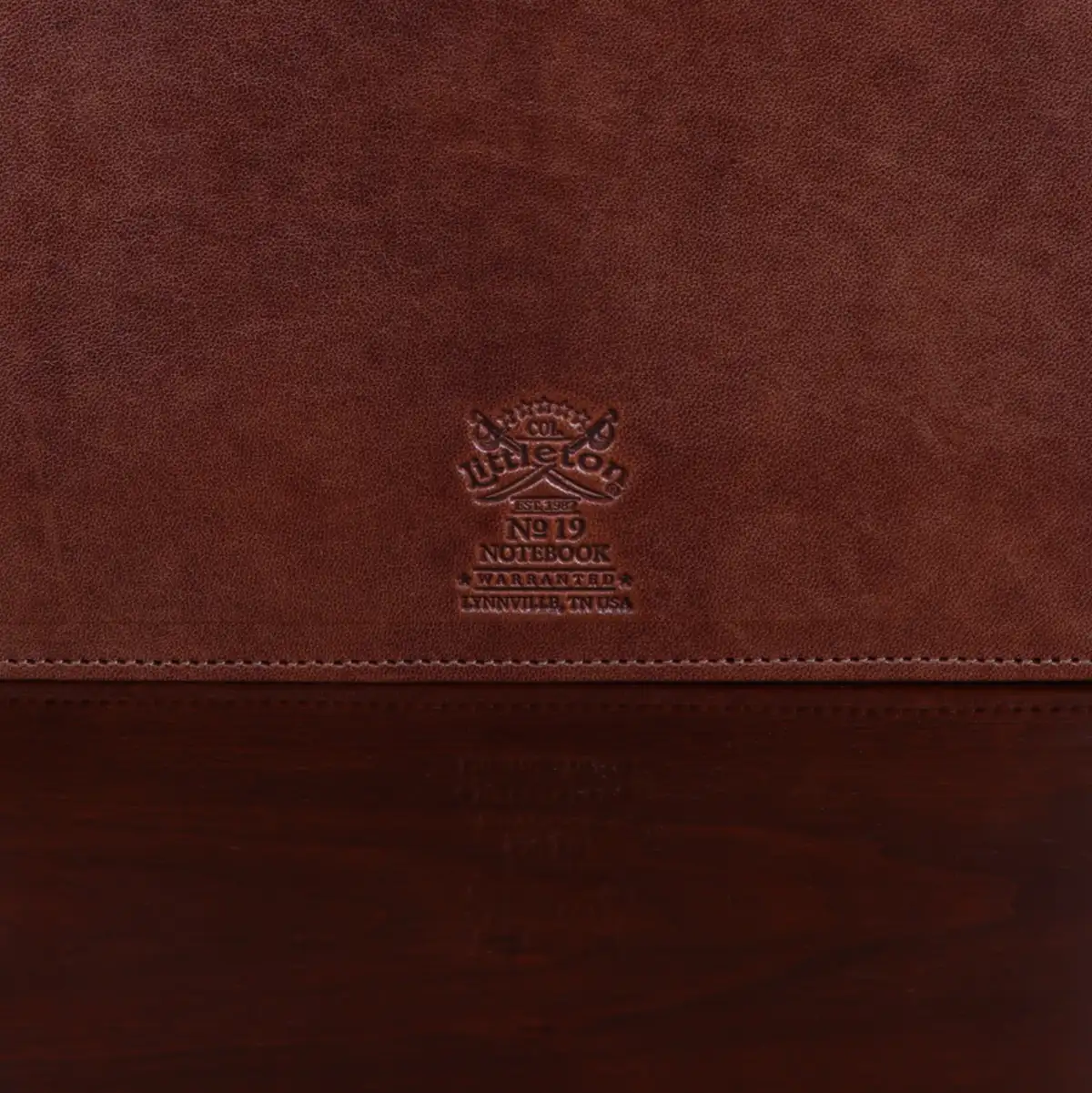 Leather 3 Ring Binder No. 19 - Best USA Made Portfolio