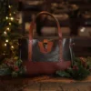 a bentley tote set up in a christmas theme