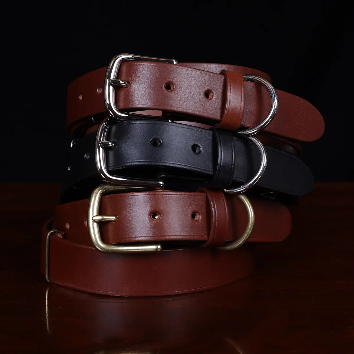 Leather Belt, 1 inch, No Buckle
