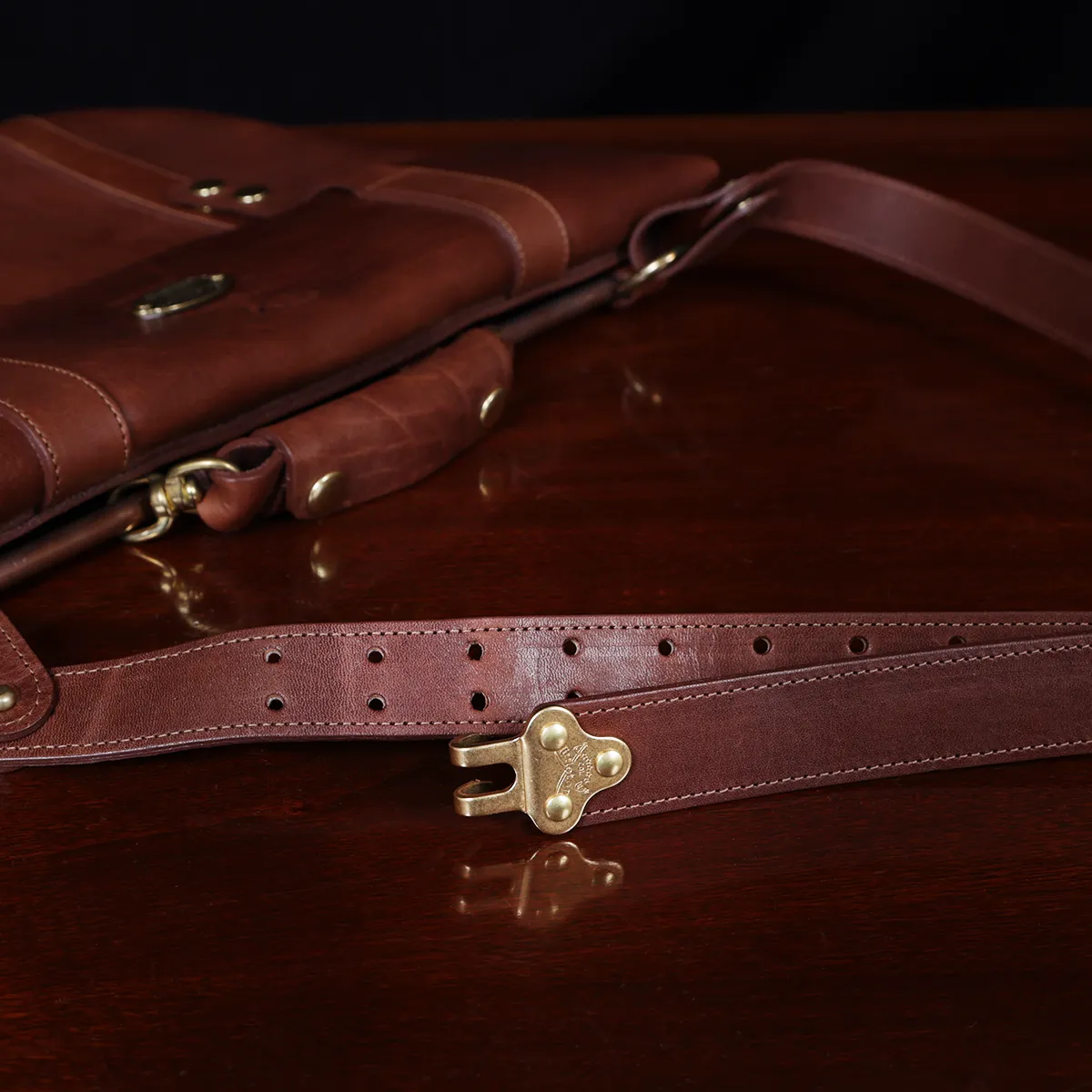 Leather Satchel Document Bag No. 16 - Best USA Made