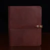 No. 36 Leather Double Portfolio in Vintage Brown