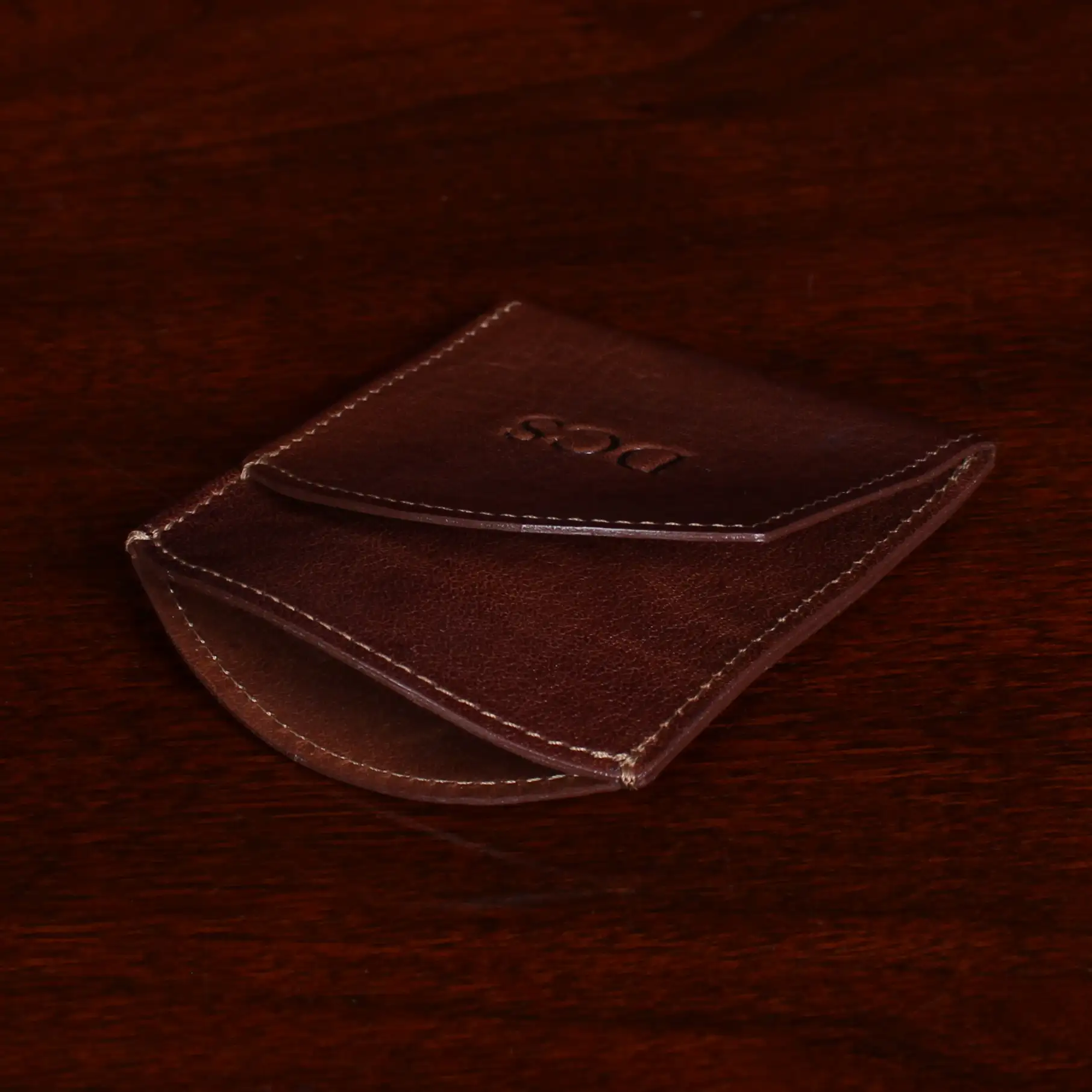 Panhandle Red Leather Company Leather Minimal Wallet