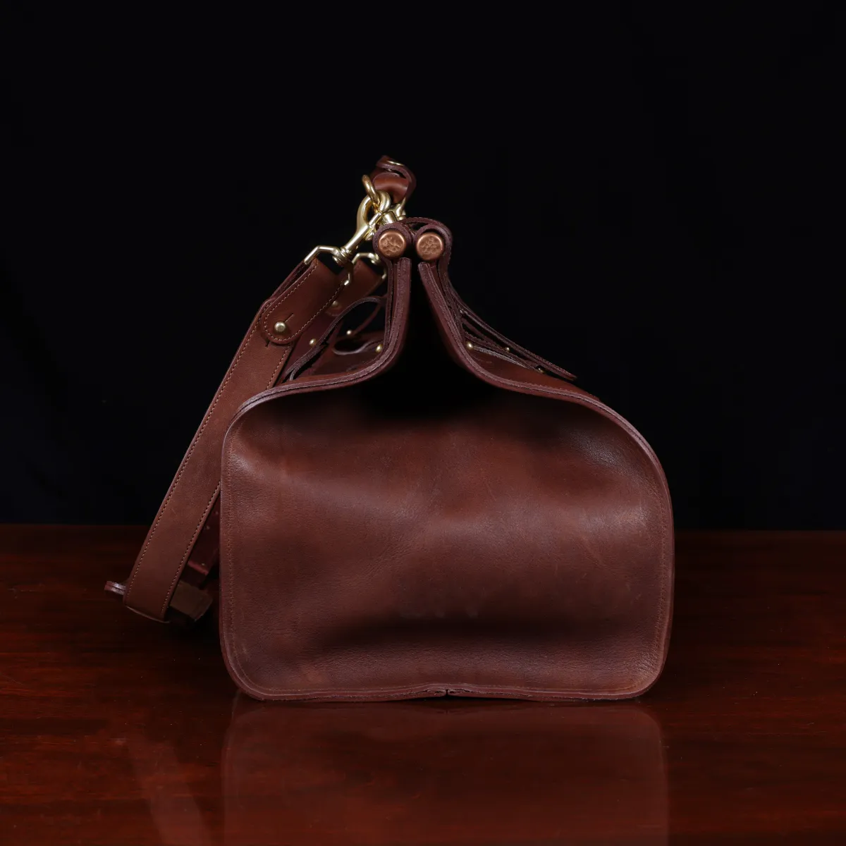 Leather & Canvas Garment Bag - Best USA Made | Col. Littleton