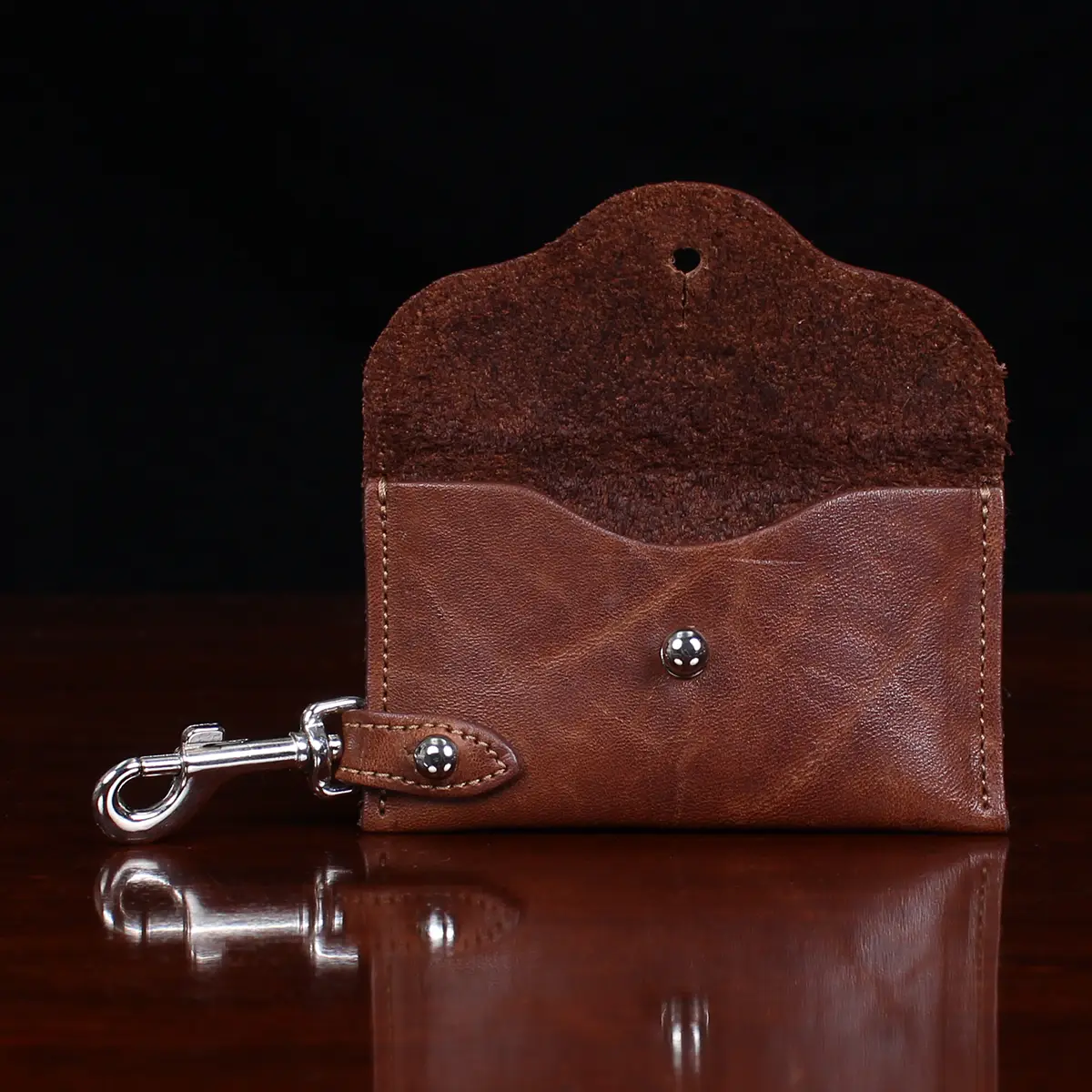 Leather Key Wallet Keychain Purse Leather Card Wallet Card 