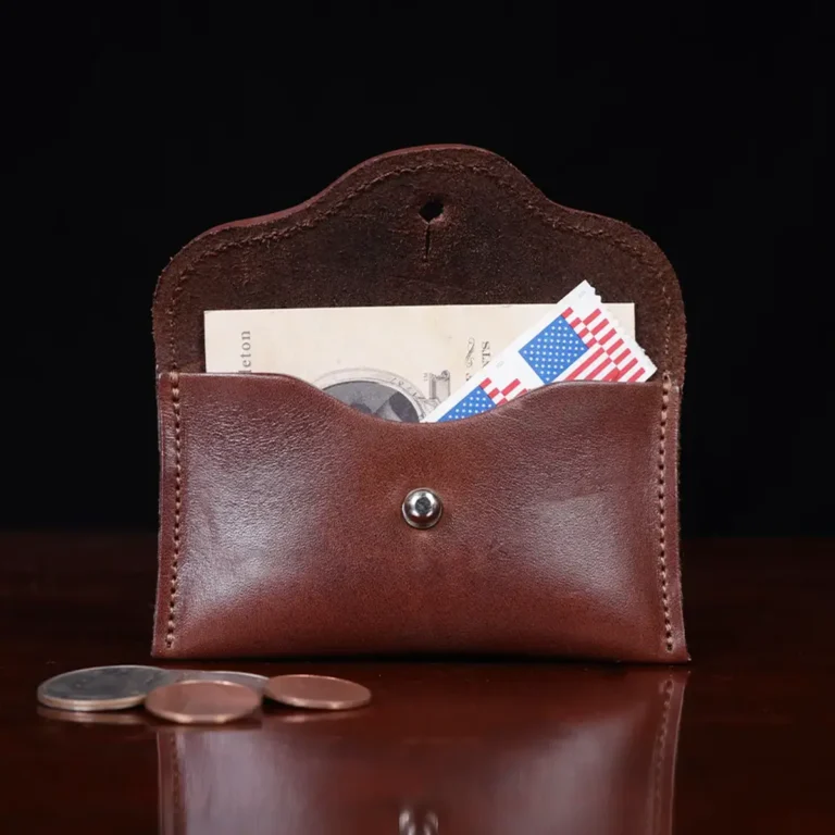 Leather Document Bag with Strap, No. 16 - Business Bag - Soft, Full-Grain Brown American Steerhide Leather - USA Made by Col. Littleton, 16 3/4 x 12