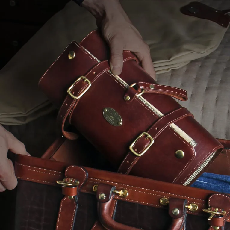Full-Grain Leather Duffle, No. 1 Grip Travel Bag - USA Made | Col Littleton