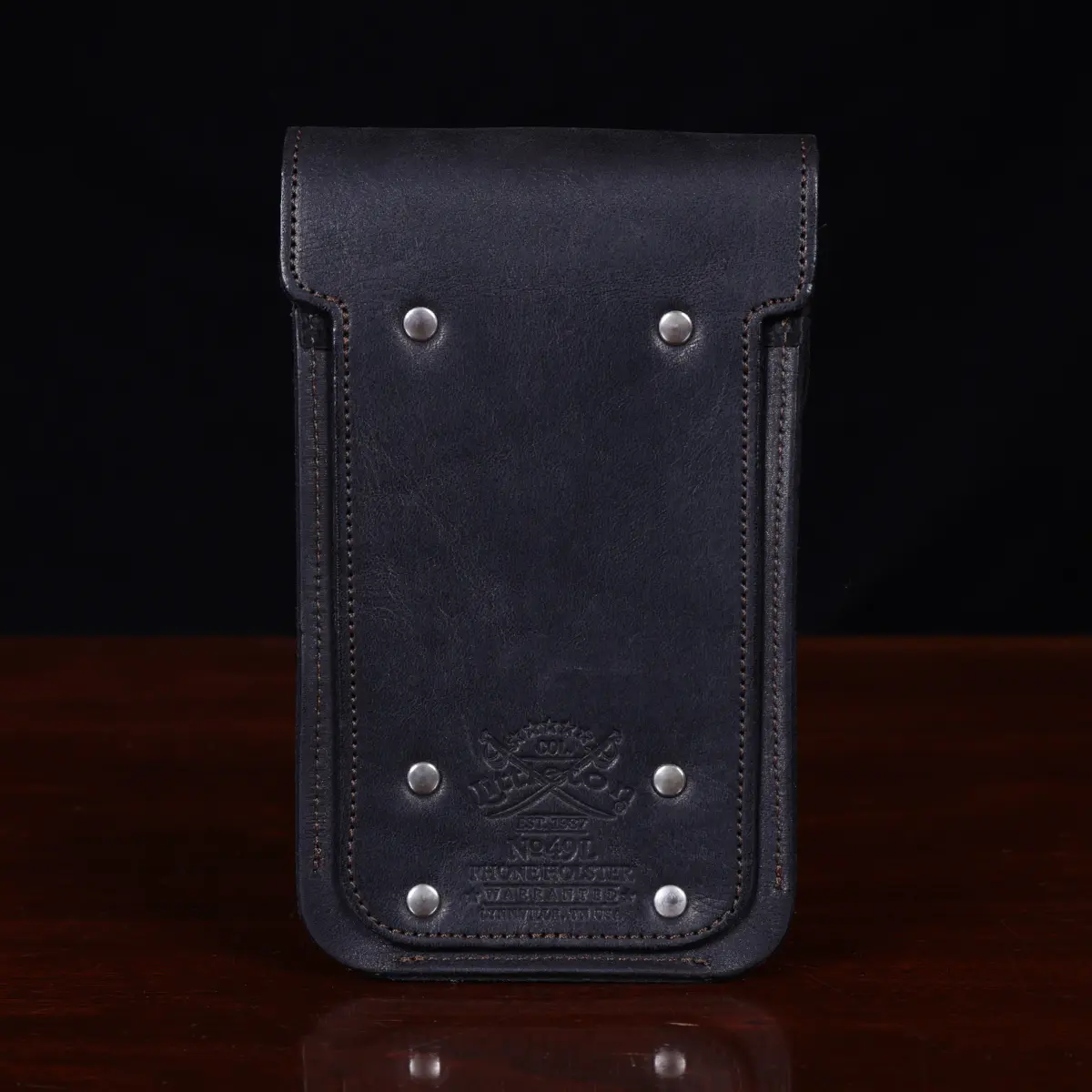 Leather Phone Holster Case No. 48XL, USA Made