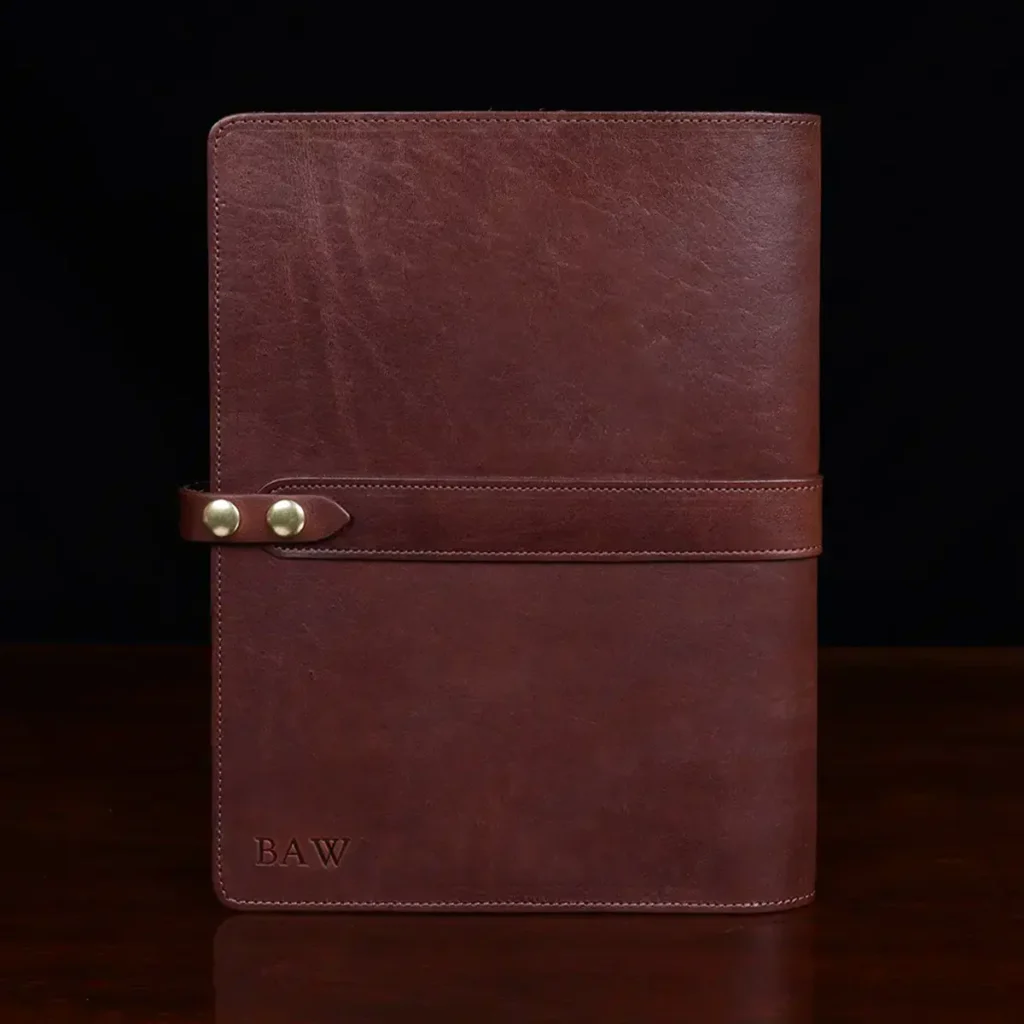 Leather Portfolio Left Hand Model No. 18 | USA Made | Col. Littleton