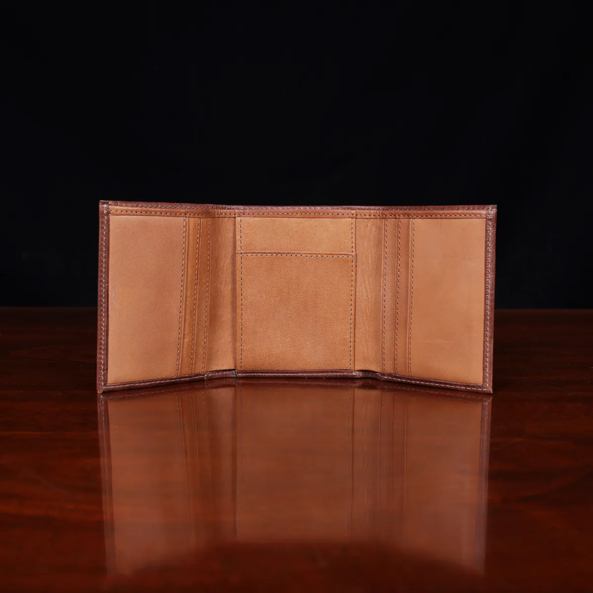 Leather Trifold Wallet, No. 1 - Best USA Made | Col. Littleton