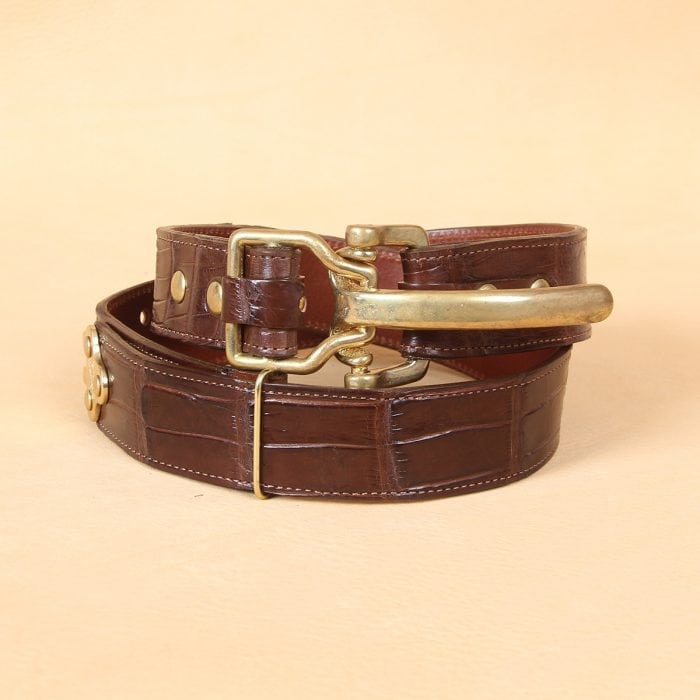 American Alligator Cinch Belt No. 5 ID001 | USA Made | Col Littleton