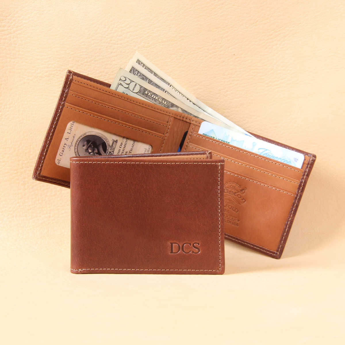 Leather Billfold Wallet No.4 