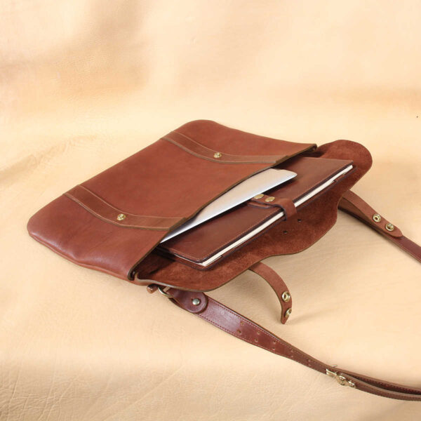 leather document bag