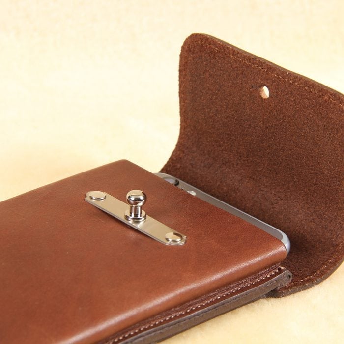 Leather Phone Case for Belt | Secure your iPhone | Made in USA