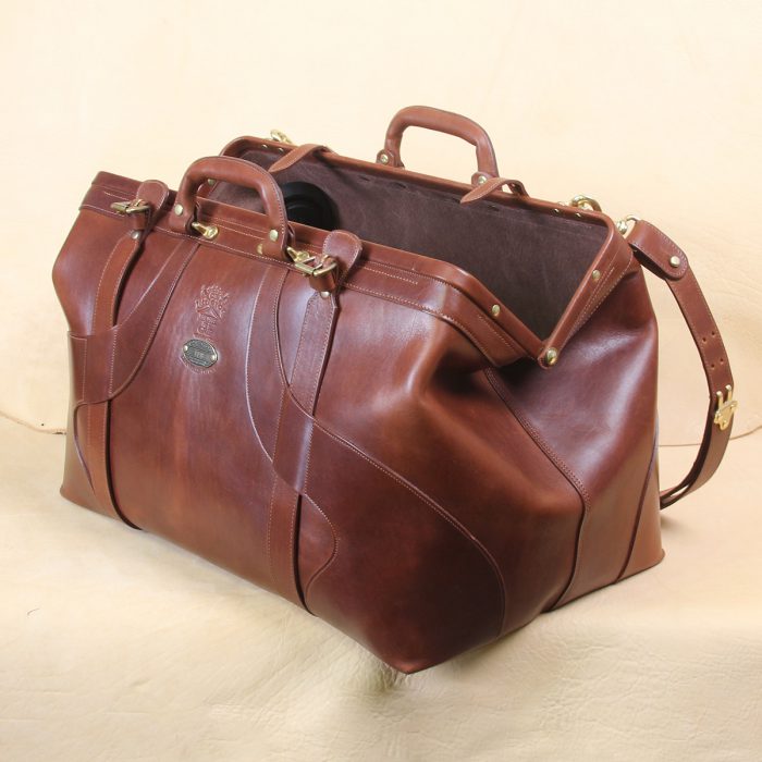 leather gladstone bag