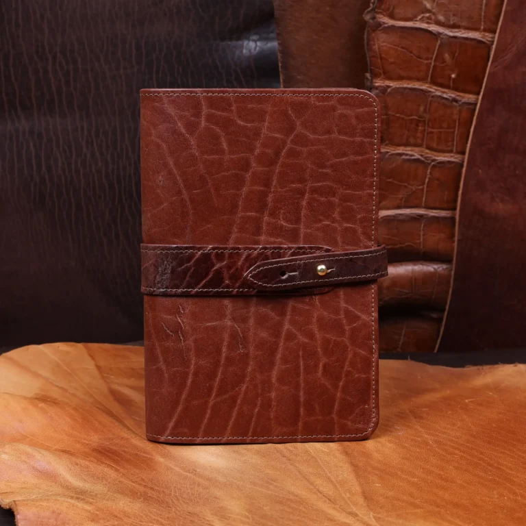 colonel littletons private stock journal with a rugged leather