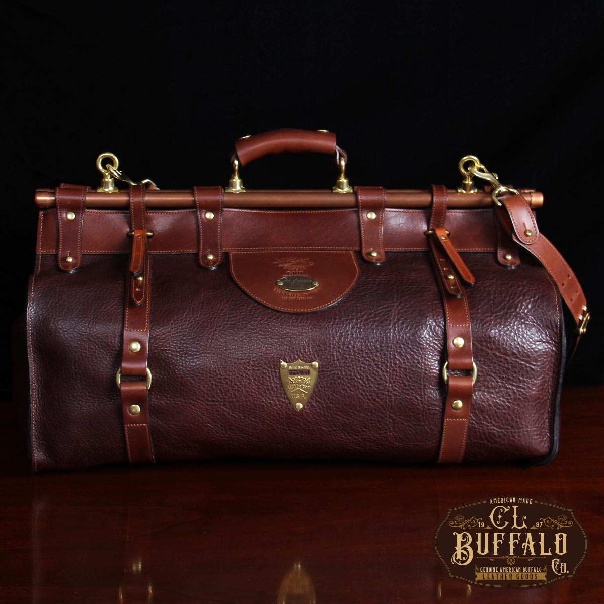 Grip Bag American Buffalo No. 3 | Best & USA Made | Col Littleton