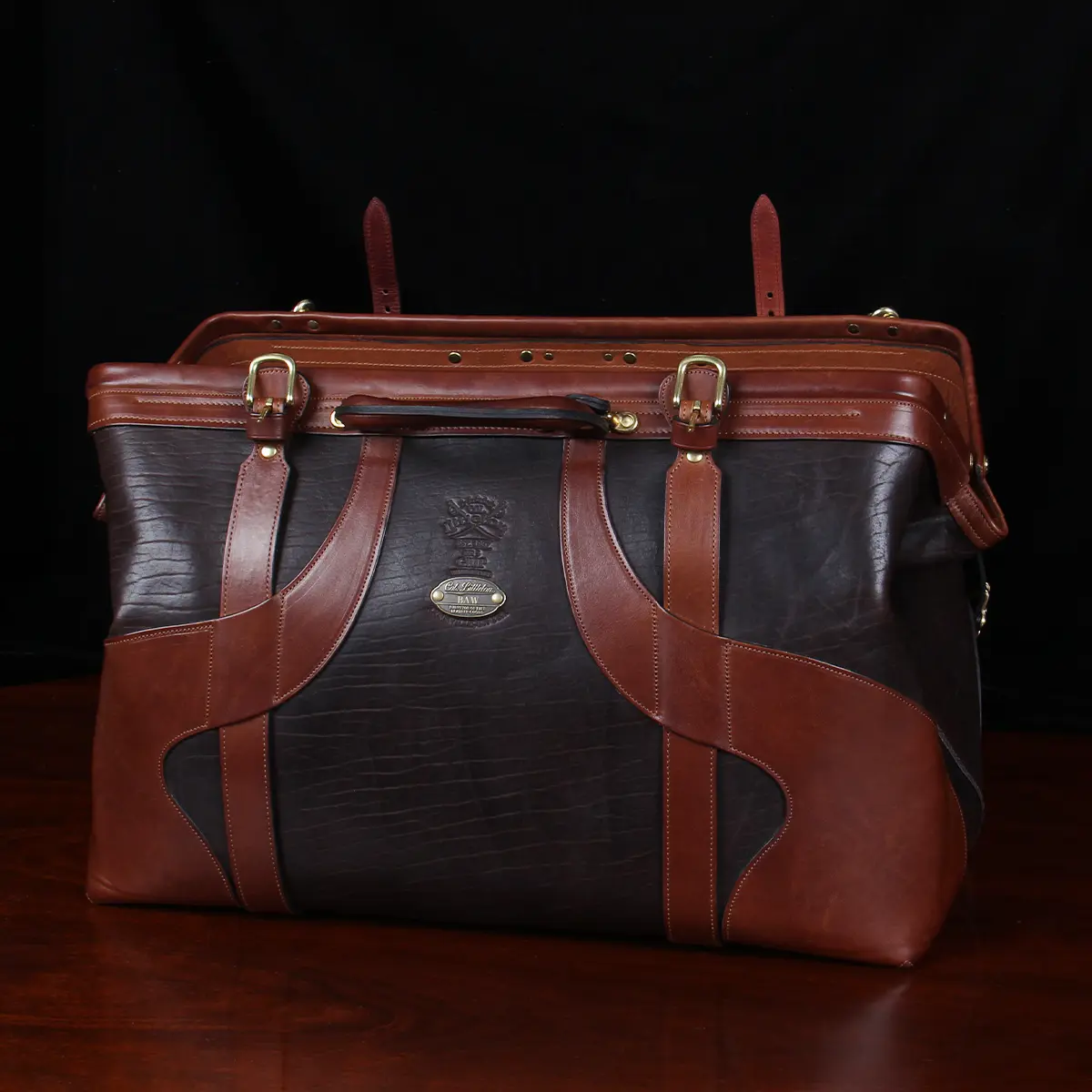 Classic Leather Gladstone Bag 'The Gassano' By Maxwell Scott Bags