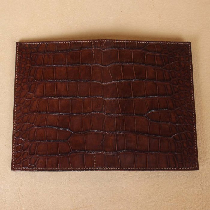 Luxury American Alligator Pocket Journal | USA Made | Col. Littleton