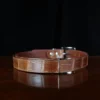 No. 4 Belt in American Alligator showing the back - small - CB4S-A-002