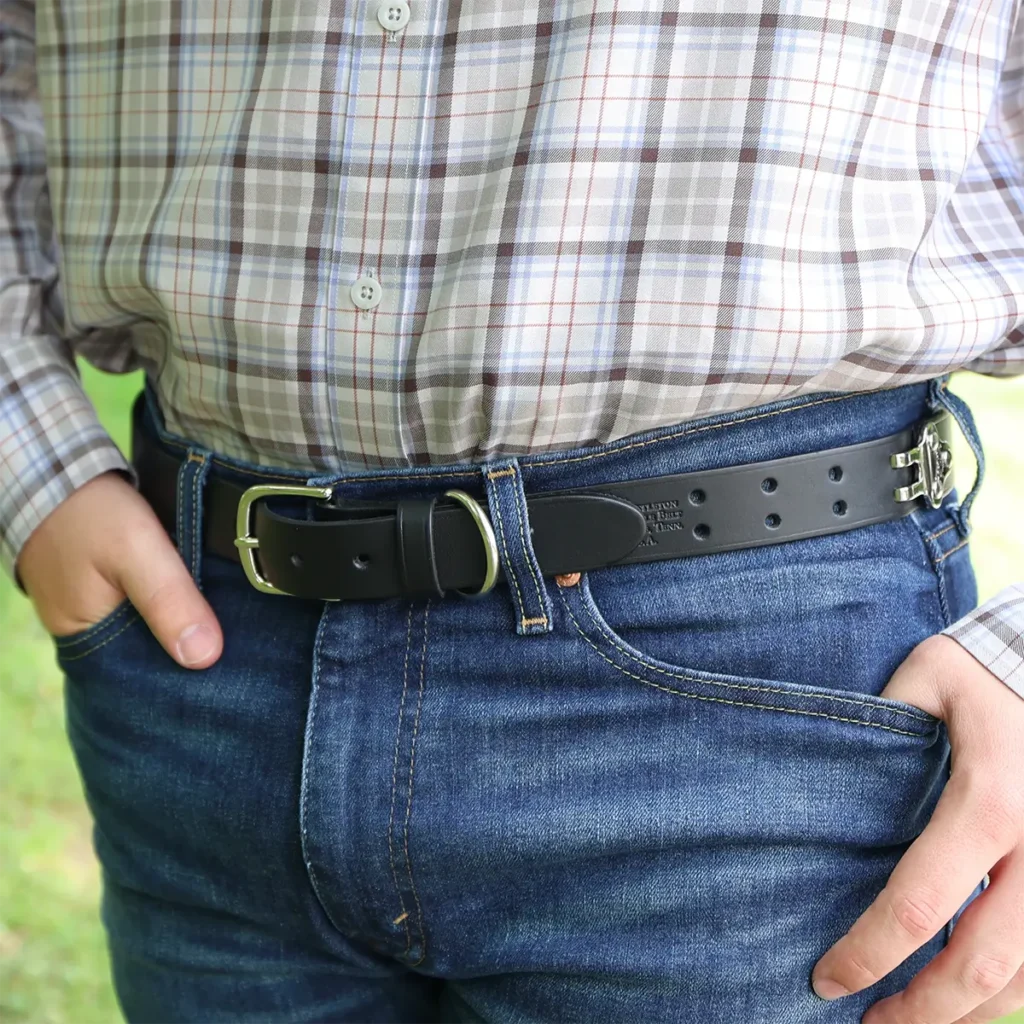 Adjustable Leather Belt, No. 1 - One Size Fits Most, USA Made | Col ...