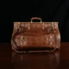 No. 3 Grip Travel Bag in Vintage American Alligator - Serial Number 013 - back view