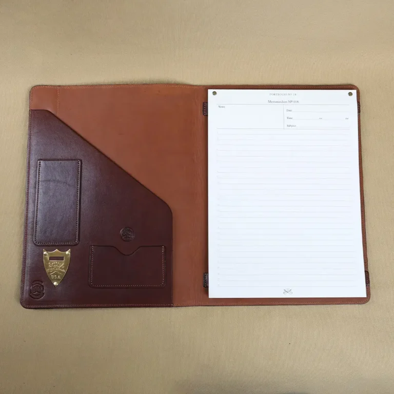 american buffalo no. 28 portfolio with alligator trim