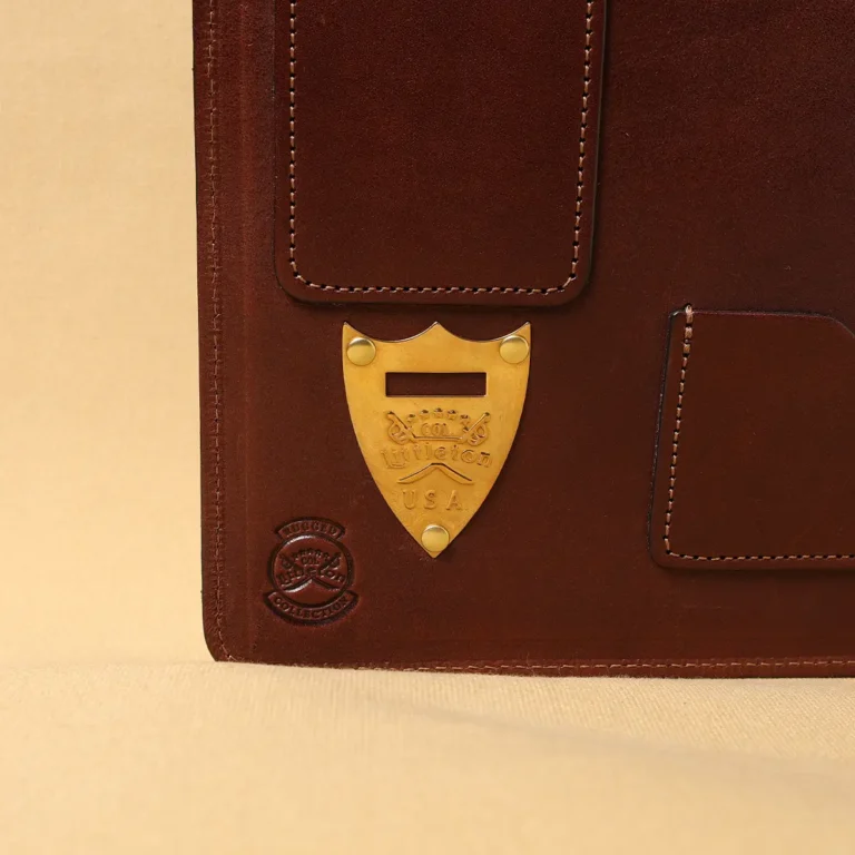 american buffalo no. 28 portfolio with alligator trim