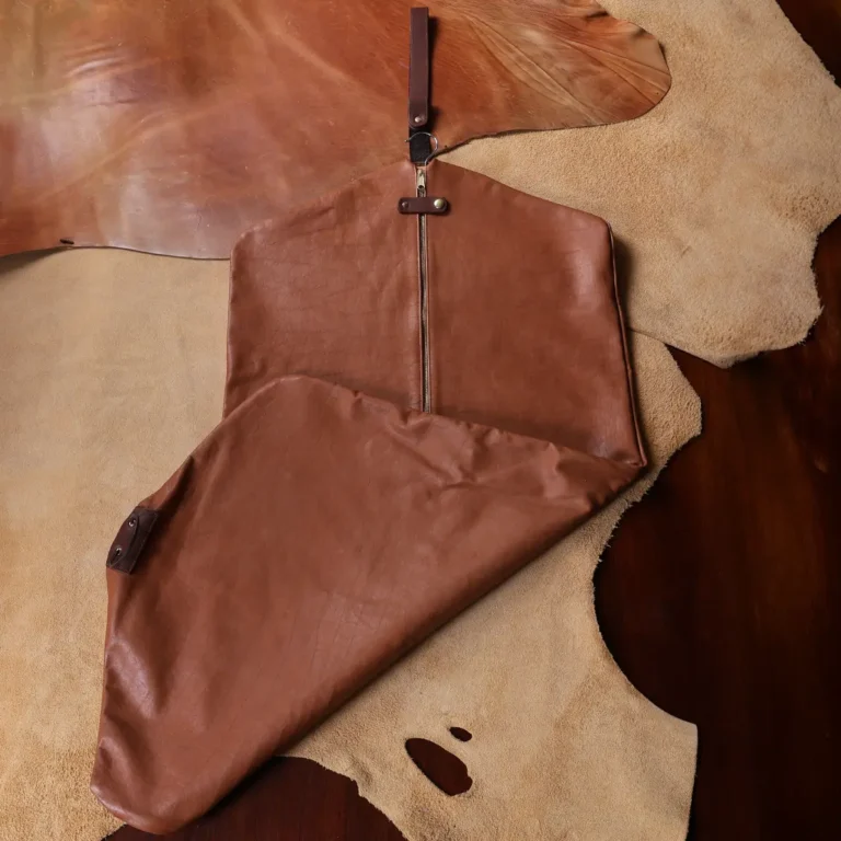 Colonel Littleton Leather Garment Bag