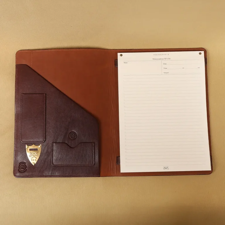 american buffalo no. 28 portfolio with alligator trim