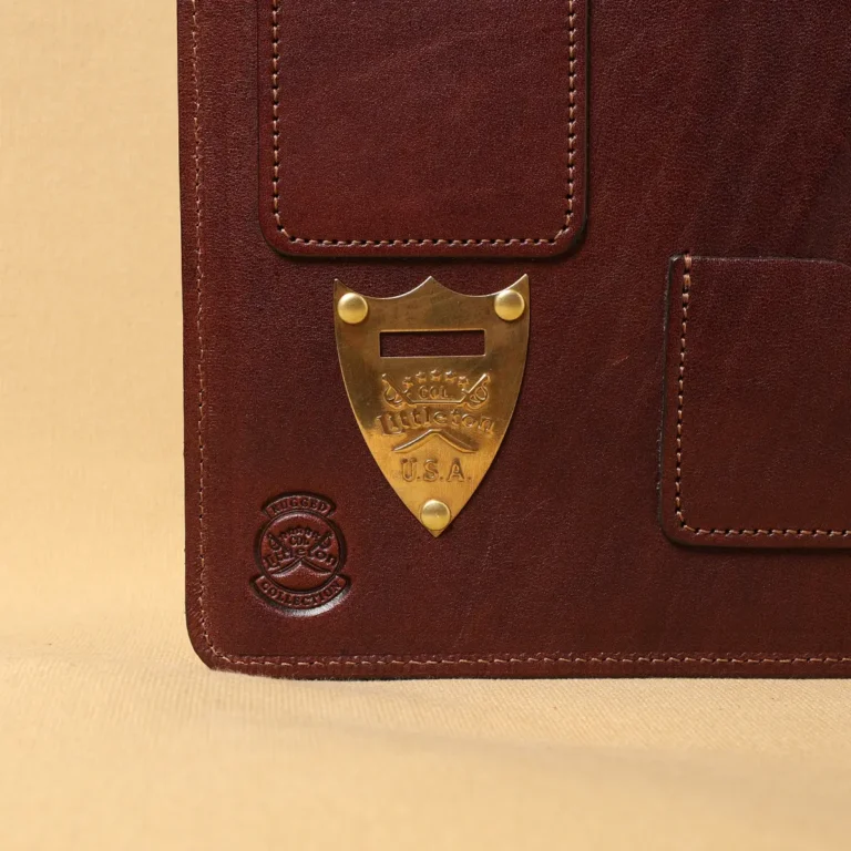 american buffalo no. 28 portfolio with alligator trim